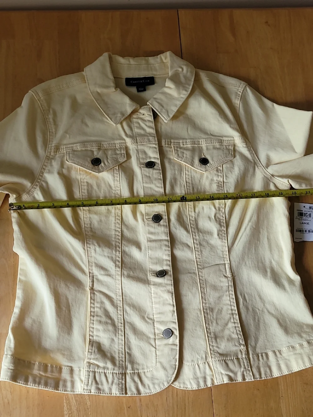 Charter Club Cotton Jean Jacket